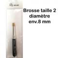 Brosse pochoir taille 2 lily