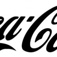 Coca cola pochoir a peindre logo marque