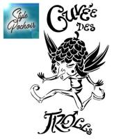 Cuvee des trolls pochoir biere