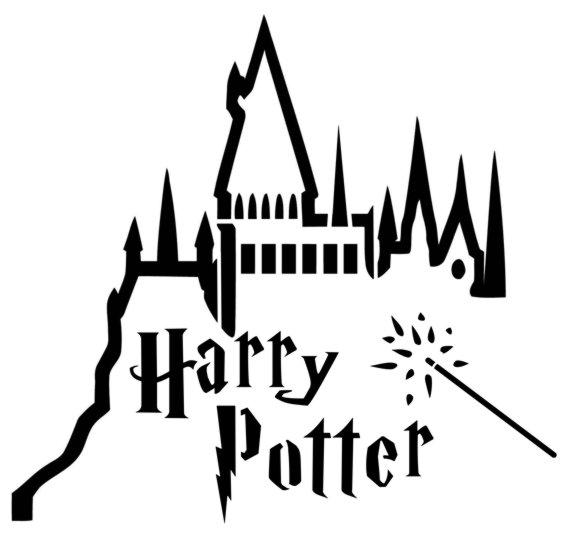 Le château de Poudlard Art mur Art Harry Potter Poudlard  Art harry potter,  Hibou de harry potter, Tatouages harry potter