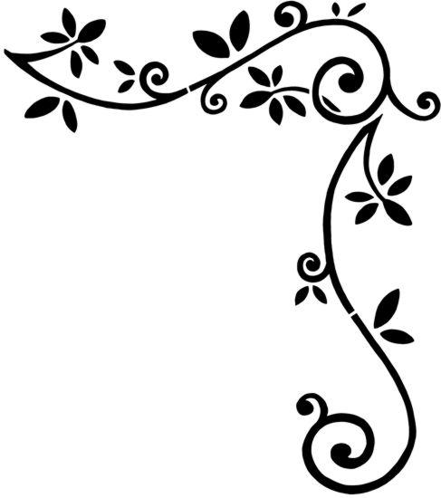 In745 interrupteur fer forge frise angle cadre