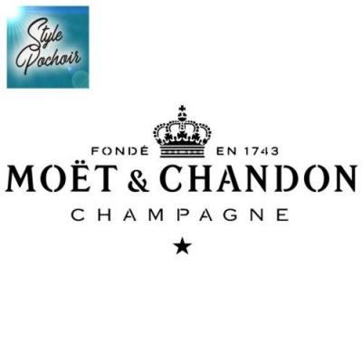 Moet et chandon champagne vin boisson pochoir a peindre