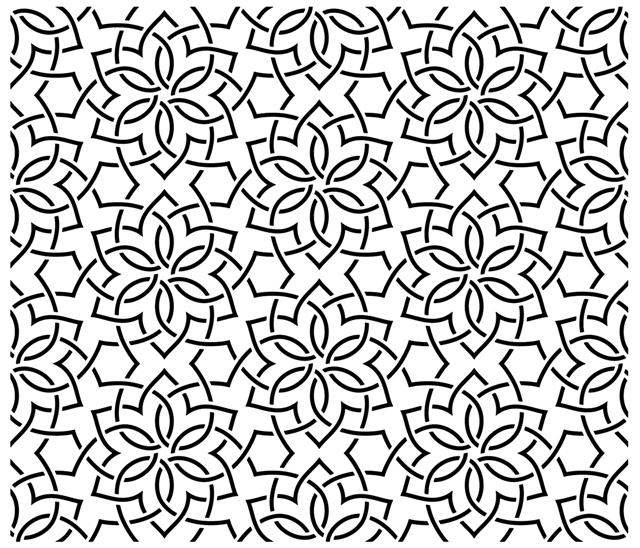 Ori289790 moucharabieh mosaic oriental 6 pochoir