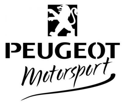 Peums pochoir peugeot motorsport p