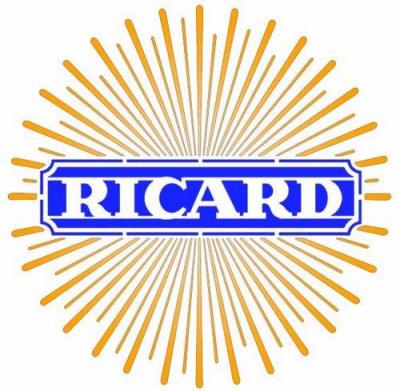 Pochoir logo ricard a peindre stylepochoir 