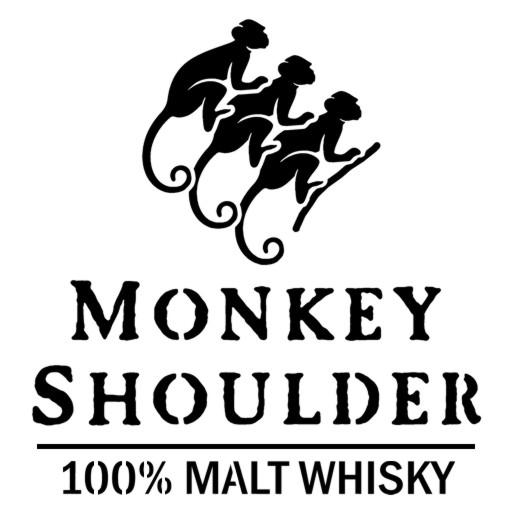 Pochoir monkey shoulder whisky stencil stylepochoir