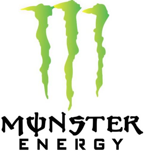 Monster energy lettrage