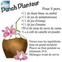 Rec32 recette punch planteur pochoir a peindre mon artisane