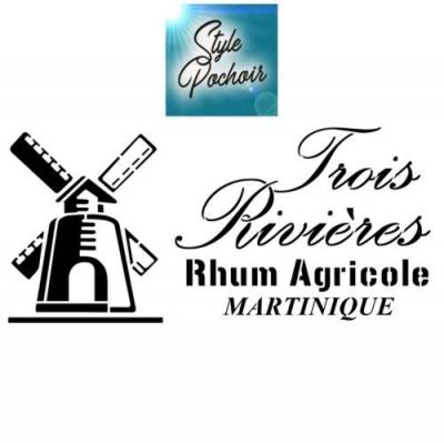 Rhum 3 rivieres long pochoir a peindre stylepochoir