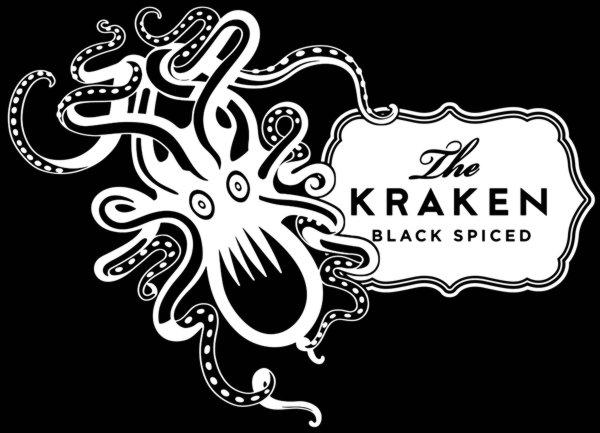 Sticker kraken rhum blanc div56700 style pochoir