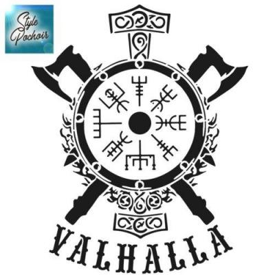 Valhalla vikings pochoir vvp2